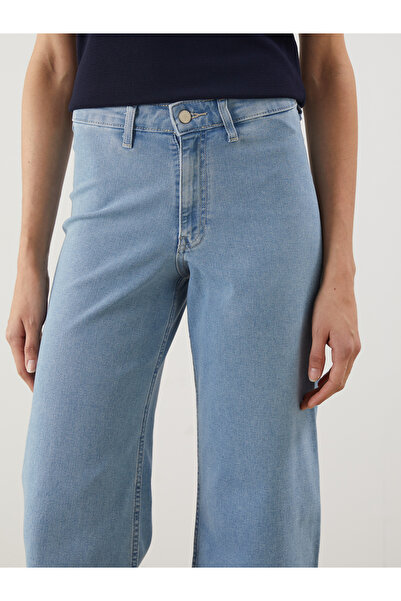 LC Waikiki Dámské džínové kalhoty Wideleg