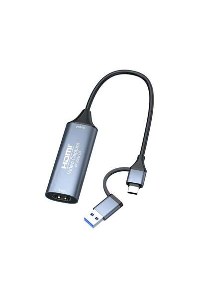 S-Line Hdmı Video Capture Kartı (4K 30HZ, USB 3.0 & TYPE-C)