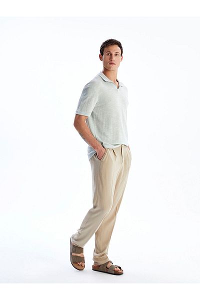 LC Waikiki Green Polo Neck Men's T-Shirt