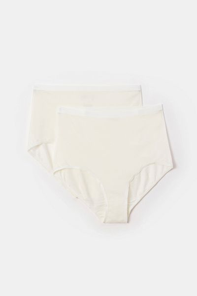 Woody 2-Piece Women's Panties-Ndı - 105-Ecru