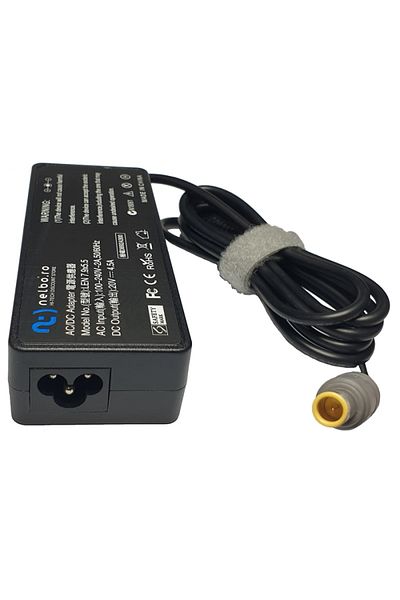 OEM Compatible laptop charger LENOVO 90W, 20V, 4.5A round plug with pin, Thinkpad R60e, R60i