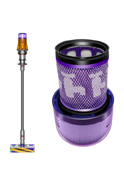 PAA-home Filtru lavabil PAA-home compatibil cu Dyson V12 Slim Detect Absolute Extra/Total Clean/ Fluffy DY-