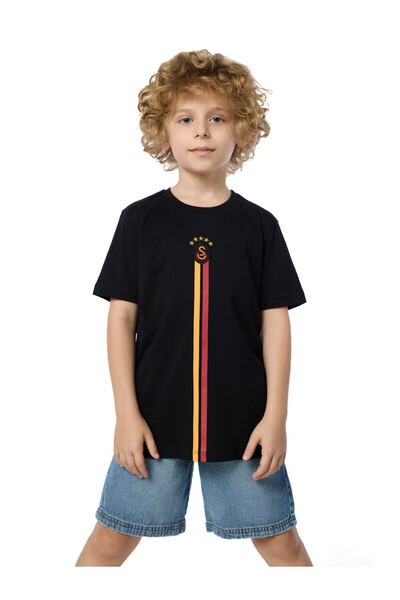 GSStore Galatasaray 5 Yıldız Detaylı Çocuk T-shirt C251398