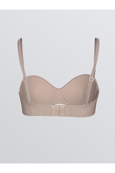 LC Waikiki Pink Underwire Unpadded Plain Strapless Bra