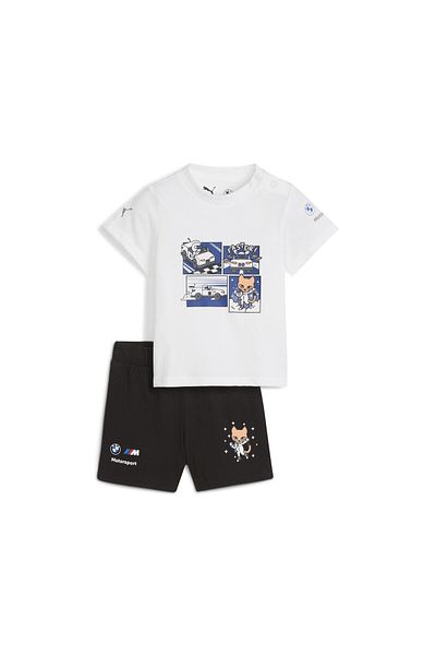 Puma BMW M Motorsport Essentials Short Sleeve Set Toddlers