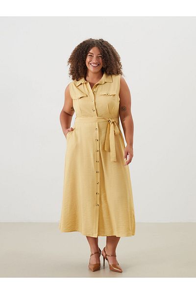LC Waikiki Sari Regular Fit Shirt Dress