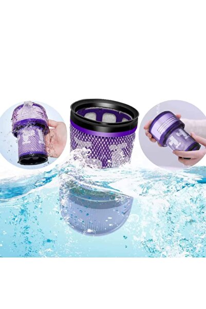 PAA-home Filtru lavabil PAA-home compatibil cu Dyson V12 Slim Detect Absolute Extra/Total Clean/ Fluffy DY-