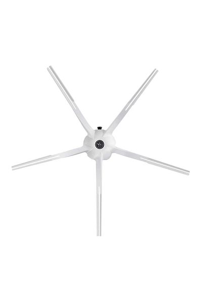 PAA-home Set doua perii laterale PAA-home din silicon de culoare alba compatibila cu aspiratoarele Roborock