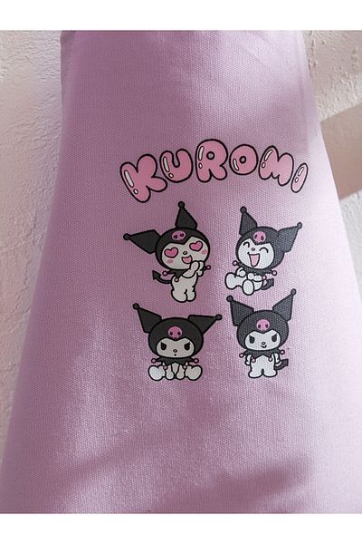 LC Waikiki Lilac Kuromi Printed Children's Kitchen Apron