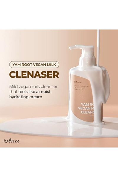 Isntree IsNtree Vegan Milk Cleanser with Yam Root 220ml