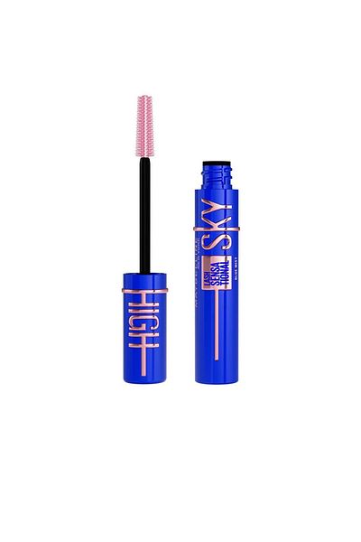 Maybelline New York Rimel cu efect de alungire extrema si volum, Lash Sensational Sky High, blue mist, 7.2 ml