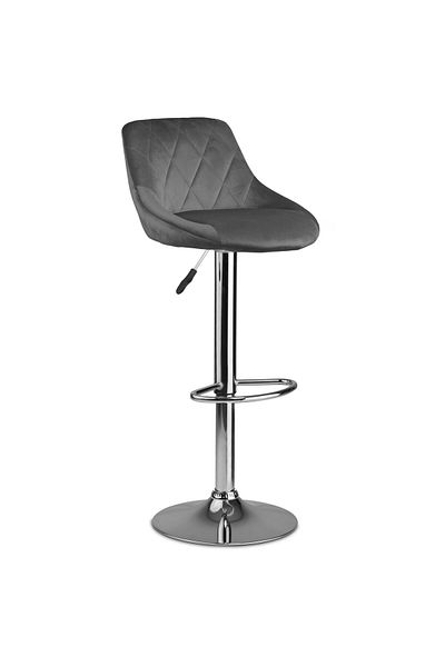 shumee Bar stool with backrest Nerra grey