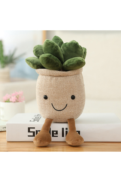 Choice about 25cm white succulent 25cm Simulation Cartoon Plant Pot Series Pl...