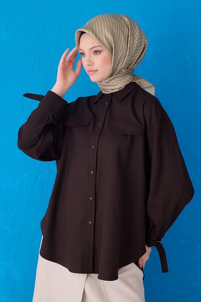 Belli Eșarfă din mătase twill 4115D model în dungi verde-32