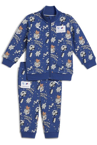 Puma BMW M Motorsport All-Over Print Jogger Set Toddlers