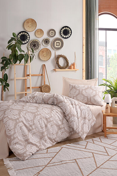 Eponj Home Junior Nevresim Seti Tek Kişilik Post Kahve