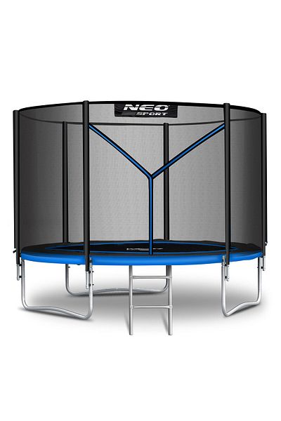 shumee Trambulina de grădină de 183 cm cu plasă și scară pentru exterior Neo-Sport
