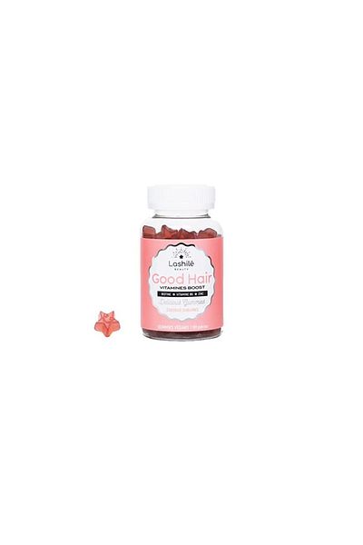 LASHILE BEAUTY Food Supplement, LASHILE BEAUTY, with Biotin, Vitamin B5 and Zinc, Hair Growth, 60 jellies