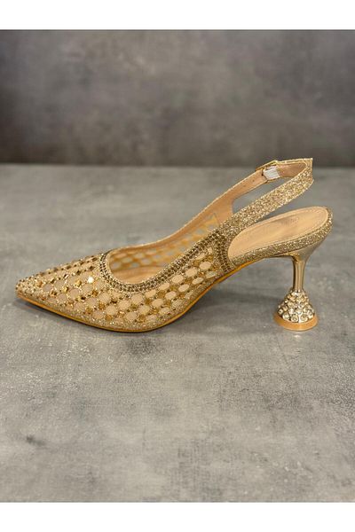 Guja Heeled Shoes Natural Stone Looking Ultra Comfortable Comfort Soles
