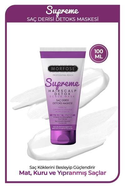 Morfose Supreme Saç Derisi Detox Maskesi 100 ml - Besleme