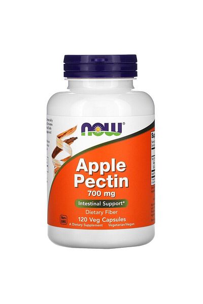 Now Foods , Apple Pectin, Prebiotic, Maintains Intestinal Health, 700mg, 120cps