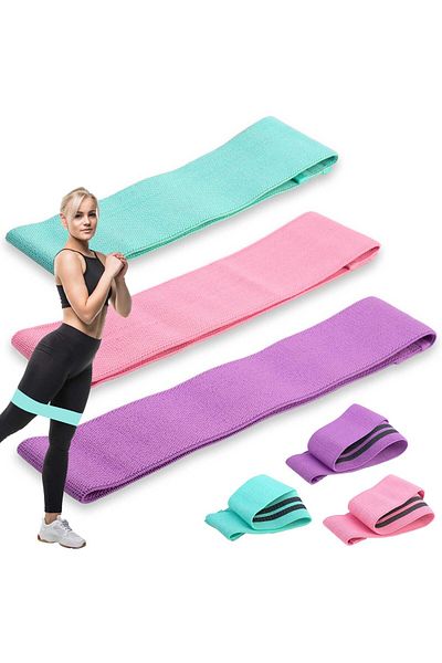 shumee NS-961 Set de benzi de rezistență Neo-Sport pentru exerciții, 3 buc.