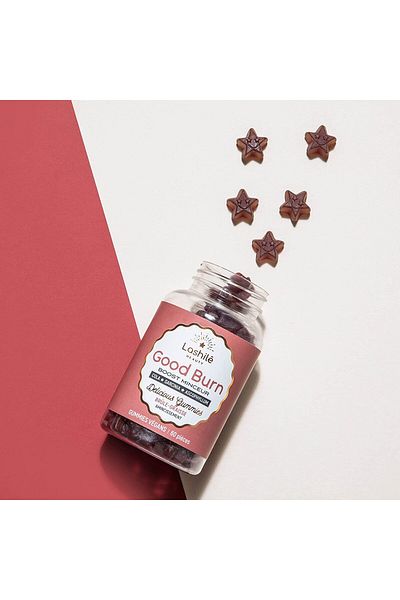 LASHILE BEAUTY Lashile Dietary Supplement for Fat Burning and Elimination, No Side Effects, 60 Jellies