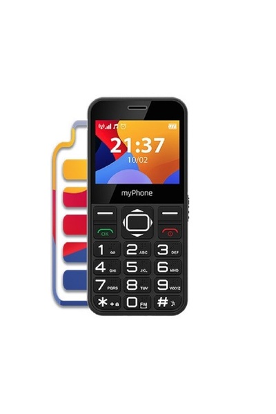 Myphone Telefon seniori meniu RO butoane mari ecran 2.3" camera, radio, difuzor functie SOS bluetooth Halo3