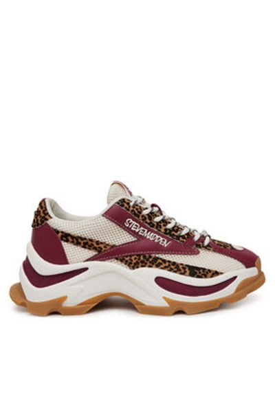 Steve Madden Women's Sneakers red STEVE MADDEN-SM11003503 PLL PLUM / LEOPARD