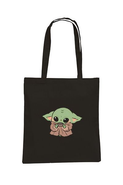daystore Black Printed Bag