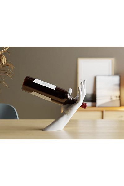 genomera Hand Figured Bottle Holder Flat Model