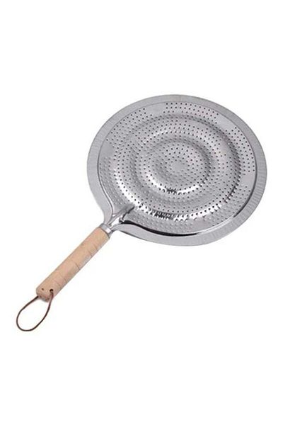 Generic Simmer Ring Heat Diffuser Silver/Beige