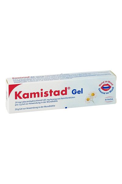 STADA Gel dentar, Stada, Kamistad, împotriva gingivitei și aftelor, 20g