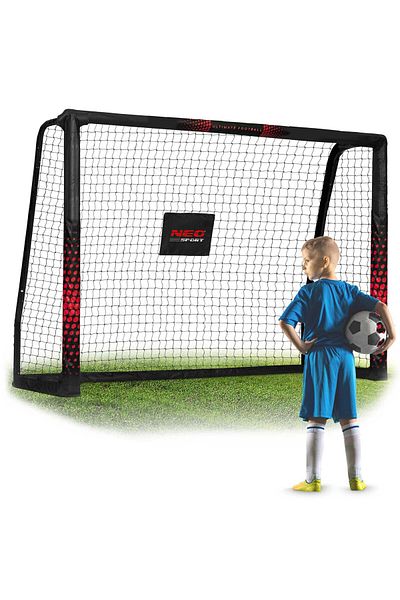 shumee Football goal 180 x 120 x 60 cm NS-463 black and red