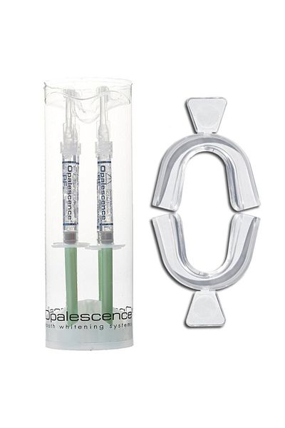 Opalescence Kit de albire a dinților, Opalescence, PF Mint, 4 seringi x 1,2 ml, peroxid de carbamidă 16%, matrițe