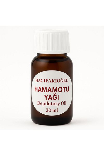 HACIFAKIOĞLU Bath Oil 20 ml - Cold Pressed Depilatory