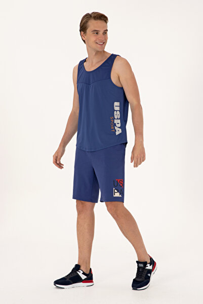 U.S. Polo Assn. Erkek Açık Lacivert Örme Şort 50299859-VR059