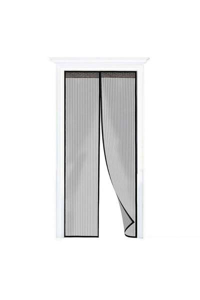 divendi-ro Plasă de țânțari și insecte, Compatibilă cu ușile clasice, glisante, de balcon - Negru