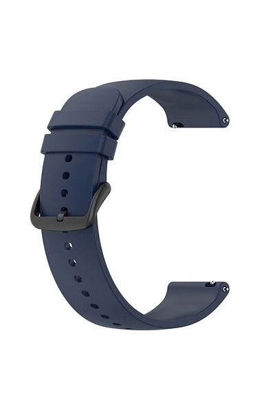 SKYDDAR INNOVATION Curea din silicon pentru Samsung Galaxy Watch 4/5/Active 2, Huawei Watch GT 3 /GT 3 Pro, W001 - Albastru marin