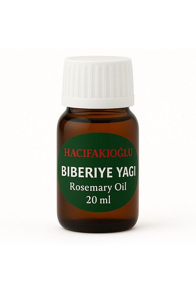 HACIFAKIOĞLU Rosemary Oil 20ml 100% Pure and Natural Rosemary Oil Essential Oil