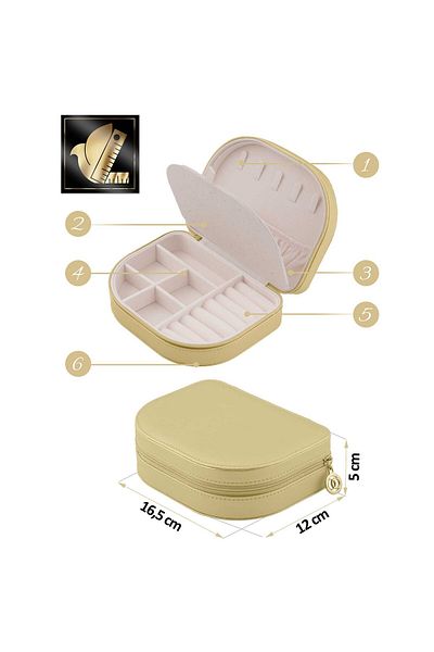 shumee Jewelry box Massido MS-707 - Gold