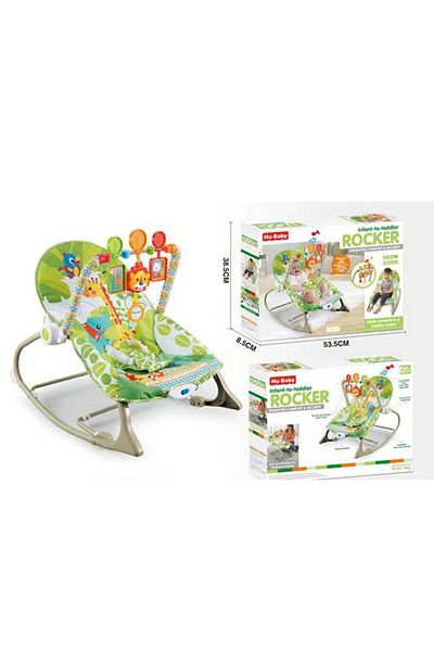 rexa Baby Infant-to-Toddler Rocker with Music & Vibration - Grows with Your Child