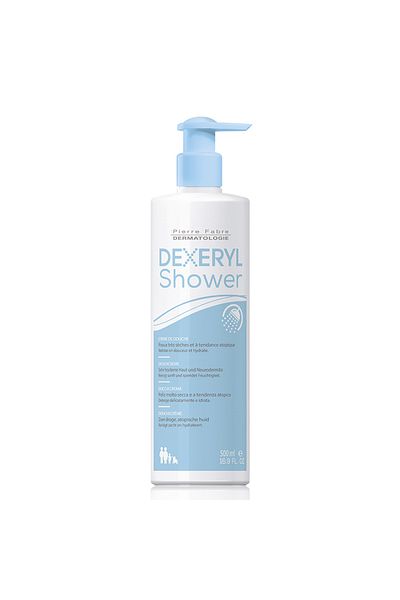 Pierre Fabre Shower Cream, Pierre Fabre, Dexeryl, Dry Skin Treatment, Atopic Dermatitis, Neurodermatitis, 500g