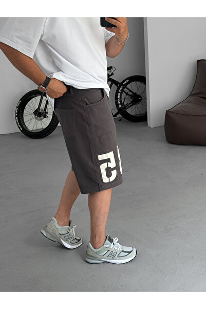 BYBASICMAN Шорти з принтом Fumé 85 C-2437