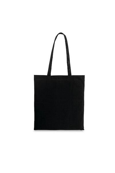 dalimag Cotton Bag 100%, Handles, 37 x 41 cm, Black