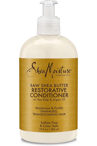 Shea Moisture Conditioner Revitalizing with Raw Shea Butter, 13 Ounce, Pack of 2, for Dry Hair