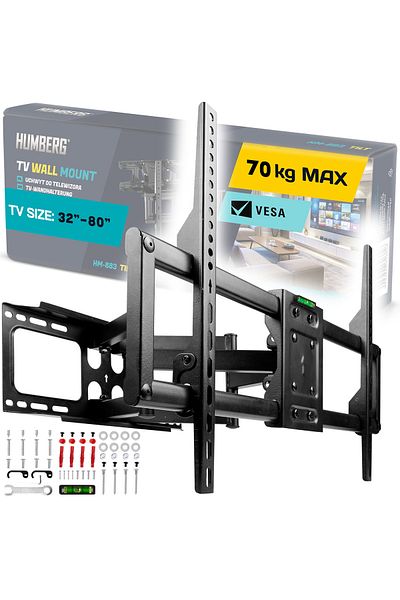 shumee Humberg TV Stand 32-80 inci 70 kg