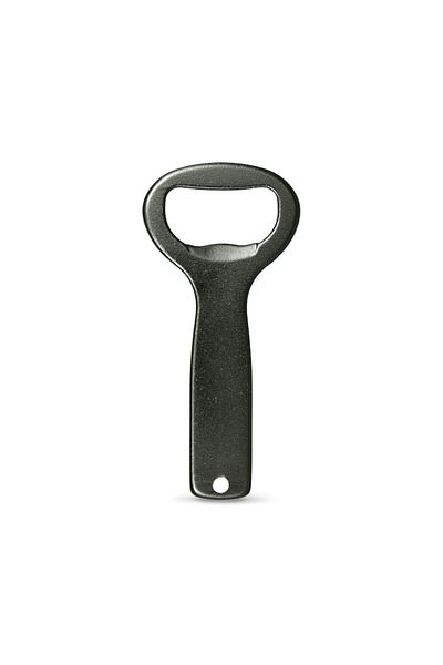 dalimag Mini Bottle Opener, Slim, Black, 80 mm