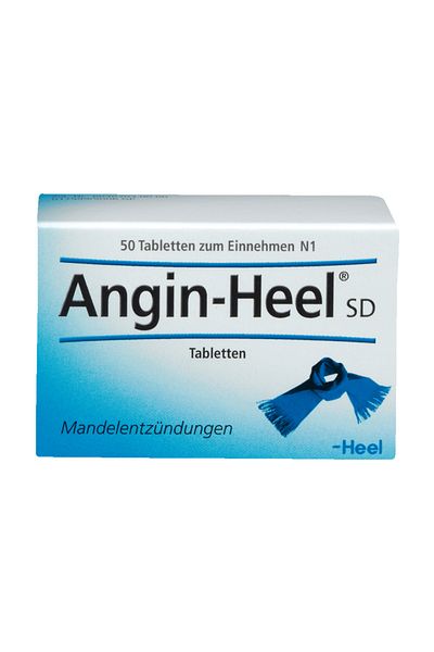 Heel Supliment, Angin-Heel, Adjuvant în durerile de gât și dificultățile de înghițire, 50 de comprimate