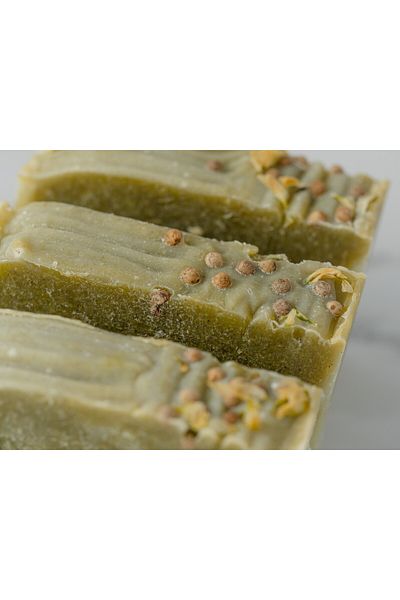 BeOne Cosmetics Hemp Cocktail - handmade artisanal soap, 100% natural, lemon balm and orange aroma